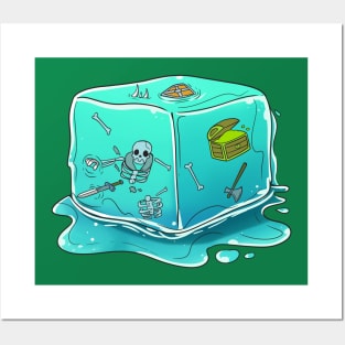 Cute Gelatinous Cube Posters and Art